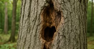 Signs of Carpenter Ants in Nashville Trees