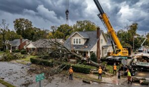 Emergency Tree Removal After Tennessee Storms Without Damaging Your Property in Davidson County